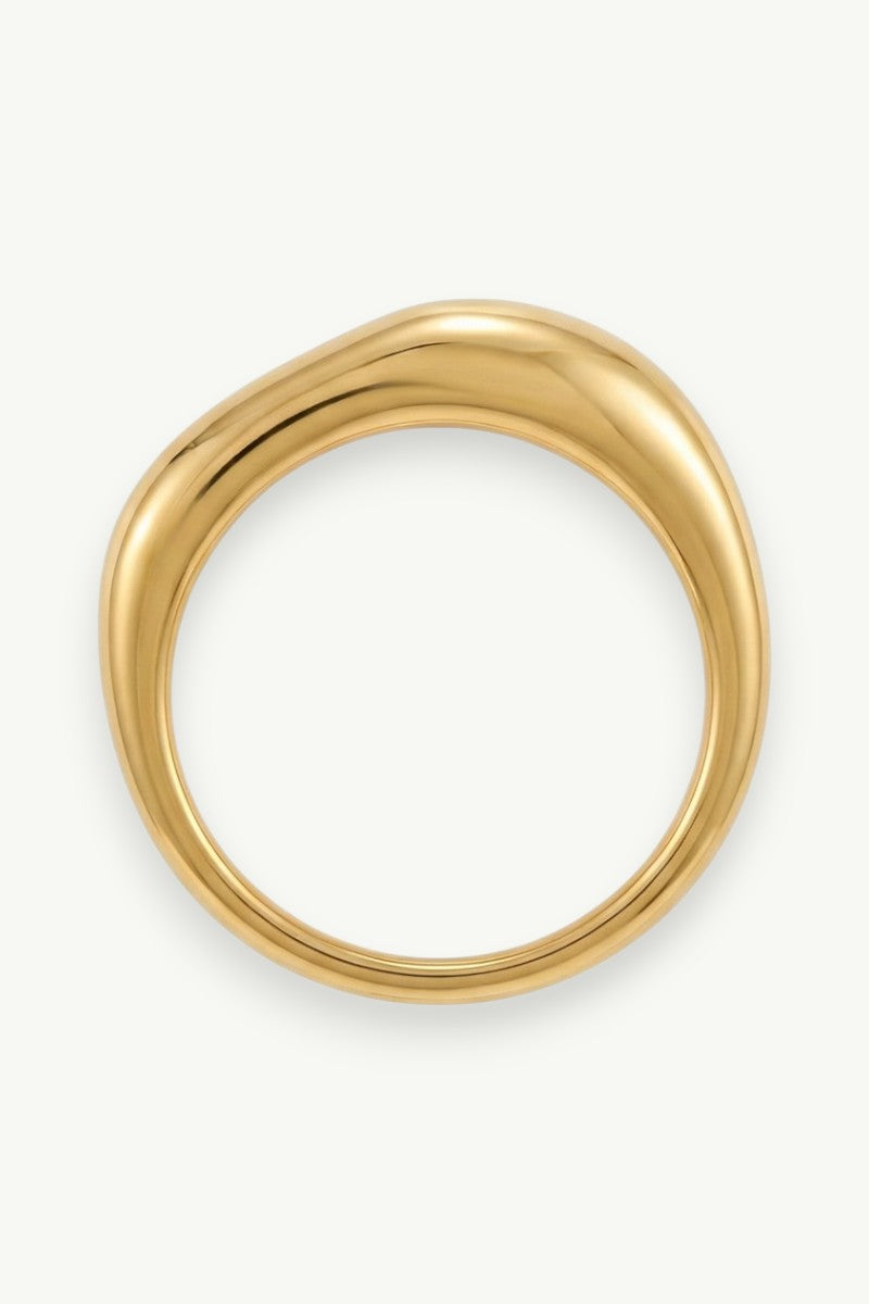 Gold Stainless Steel Ring
