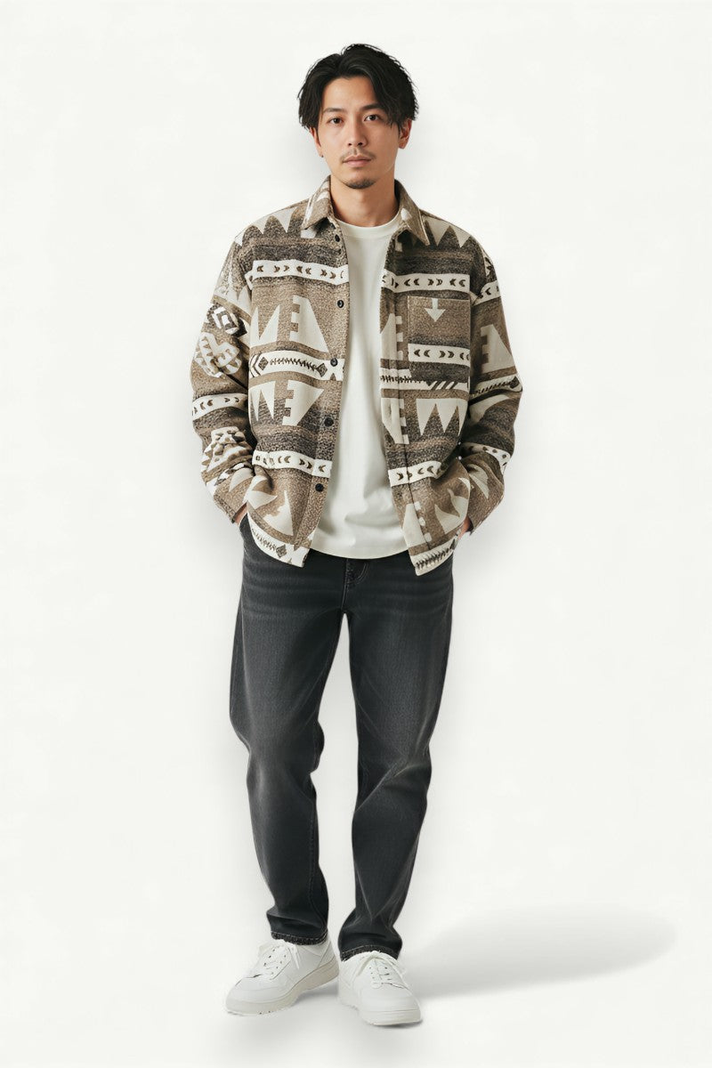 Heritage Tribal Wool Over shirt