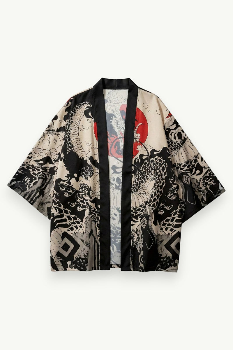 Ember Dragon Street Kimono