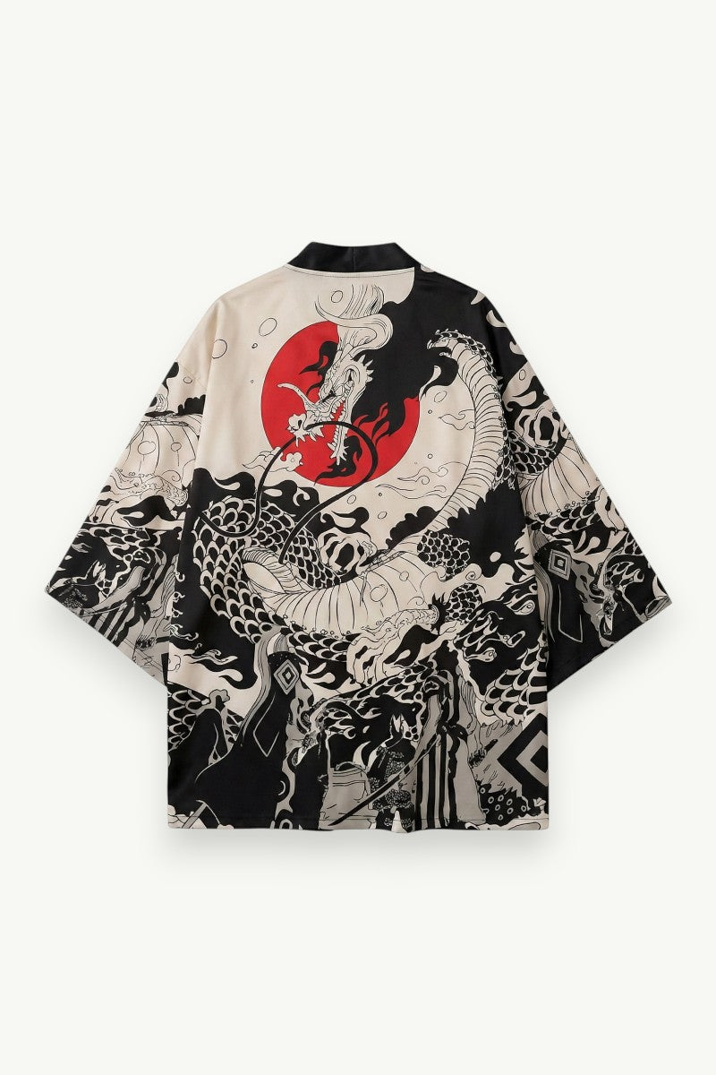 Ember Dragon Street Kimono