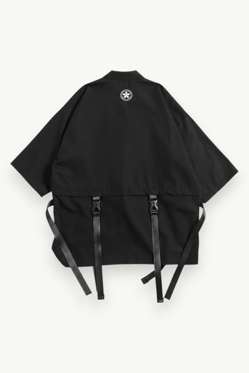 Shadowbound Kimono Jacket Short Sleeve Street