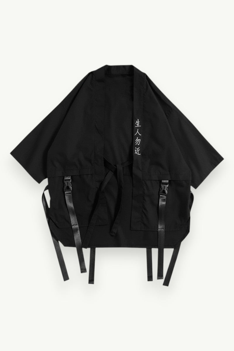 Shadowbound Kimono Jacket Short Sleeve Street