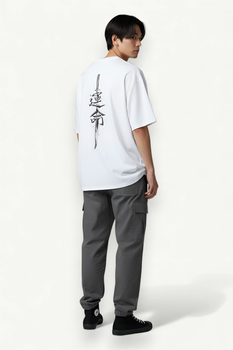 Samurai Fate Blade Oversize Tee