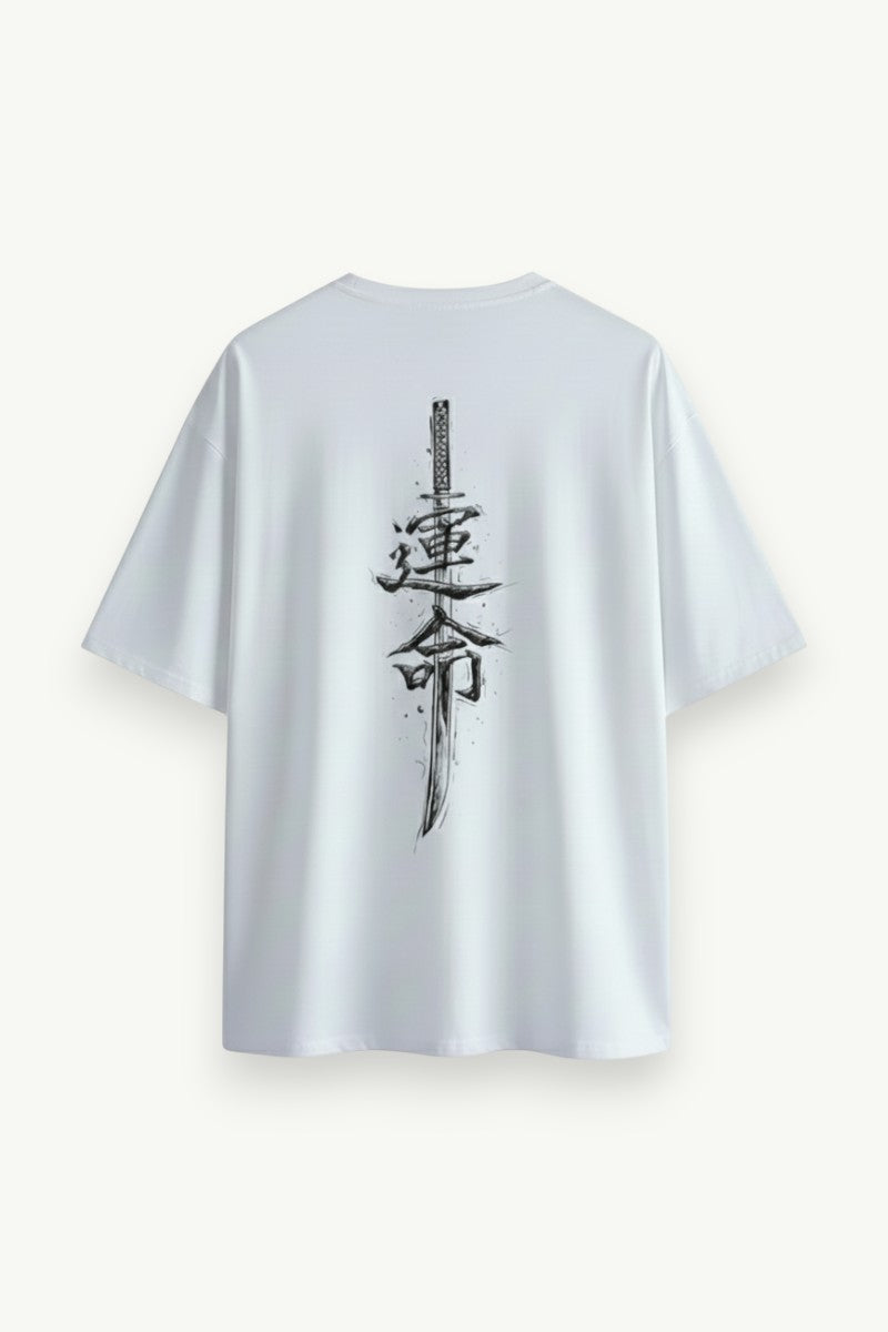 Samurai Fate Blade Oversize Tee