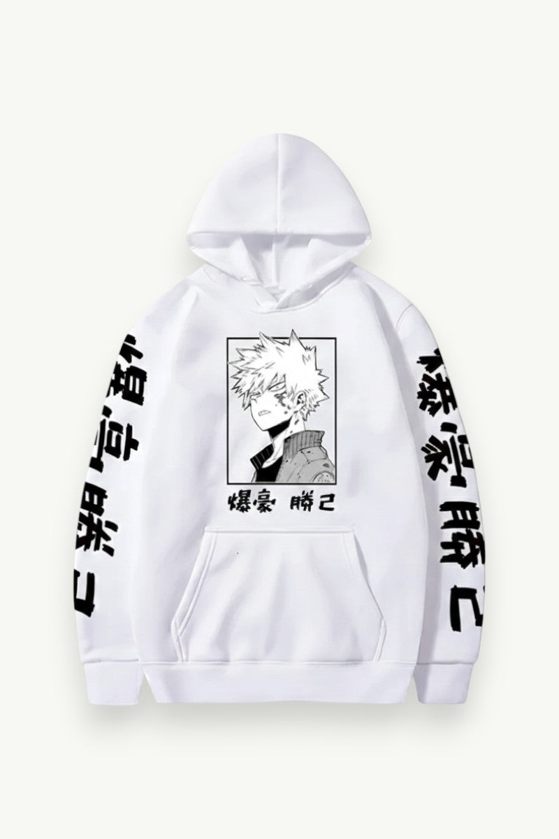 Explosive Hero Anime Hoodie