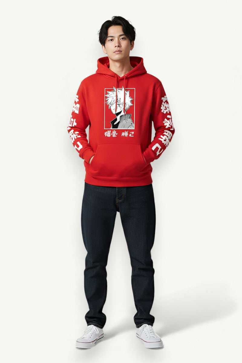Explosive Hero Anime Hoodie