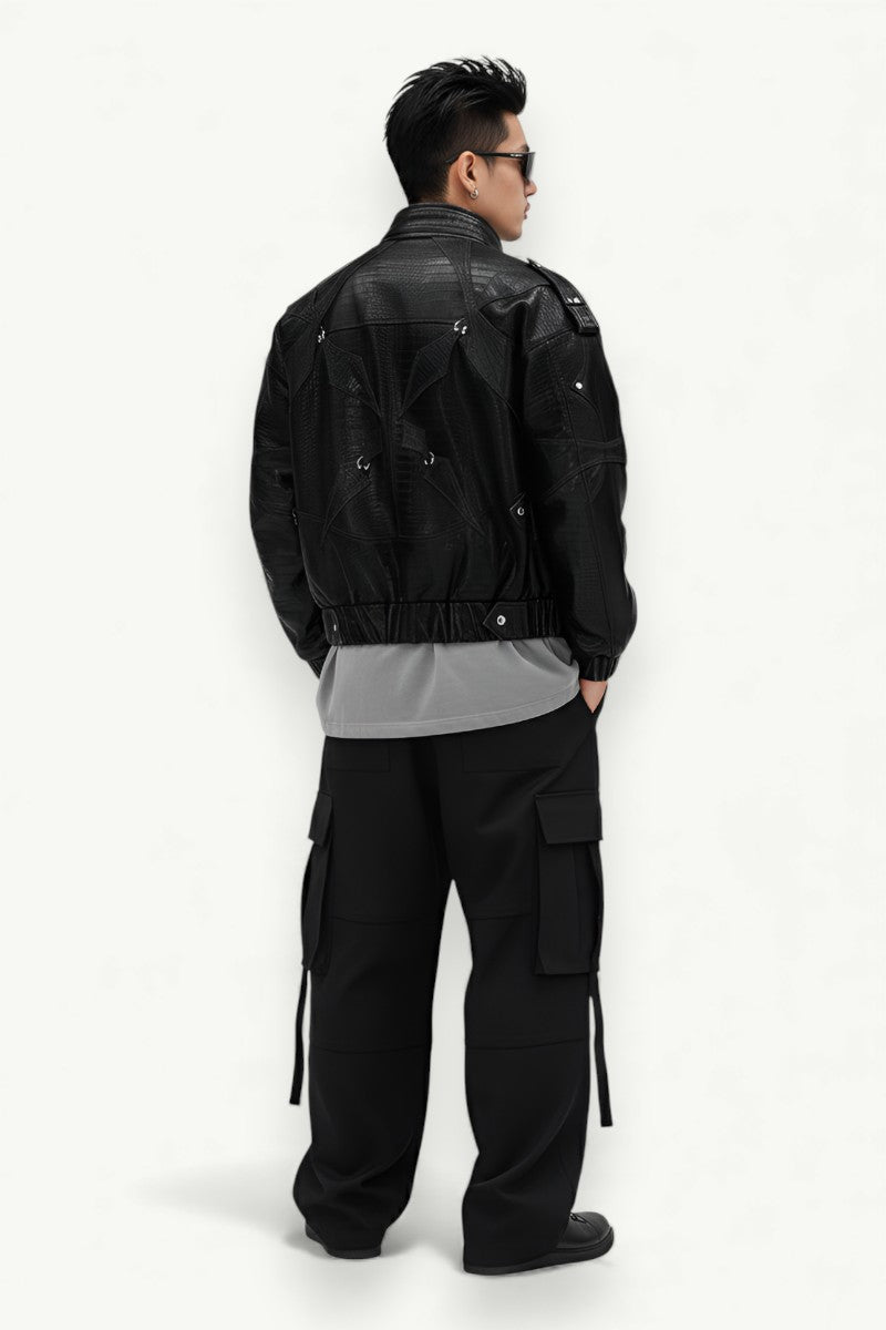 Midnight Croc Edge Street Jacket