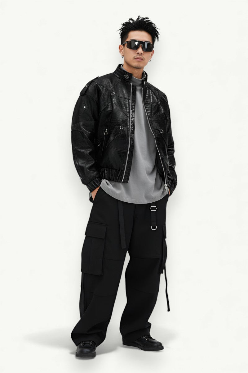 Midnight Croc Edge Street Jacket