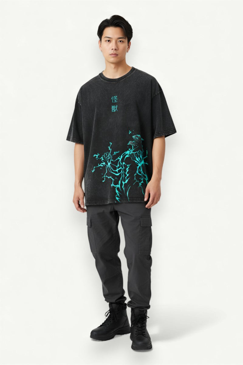 Kaiju Surge Vintage Oversize Tshirt