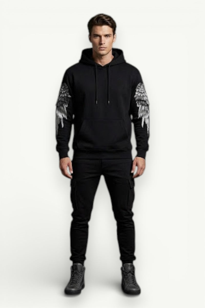 Urban Ember Embroidered Hoodie