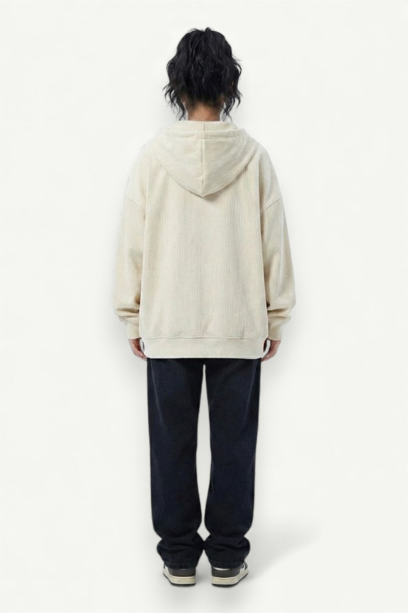 Embroidered Y2K Zip-Up Hoodie