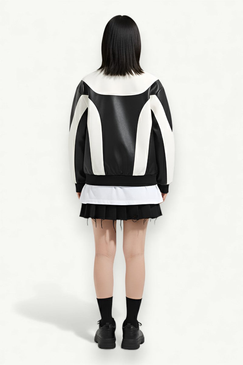 Punk Moto Leather Jacket