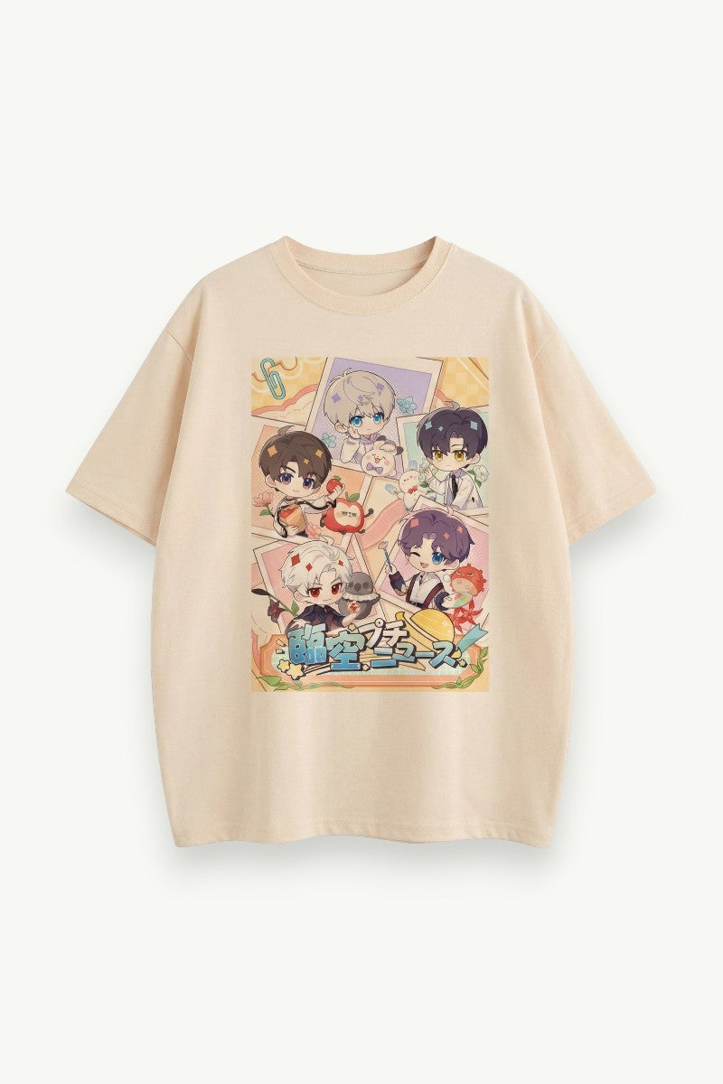 Cute Anime Squad Y2K T-Shirt
