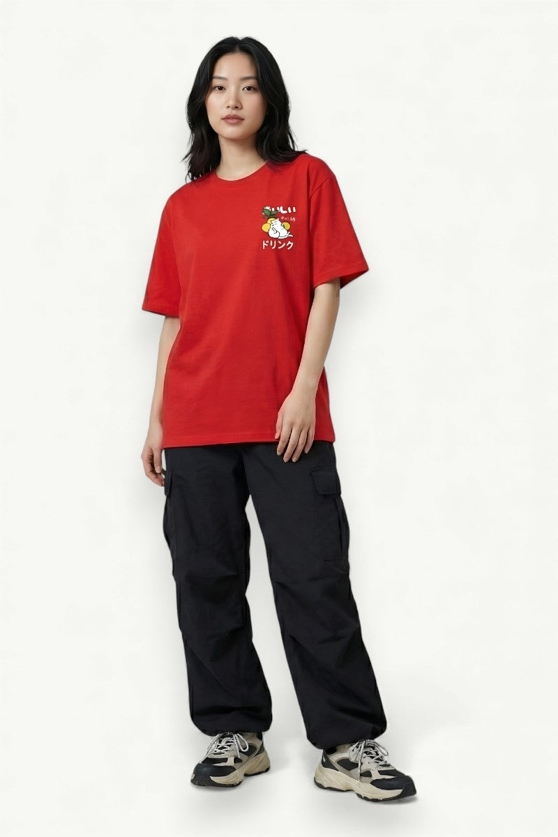 Kawaii Lemon Juice Cat Shirt