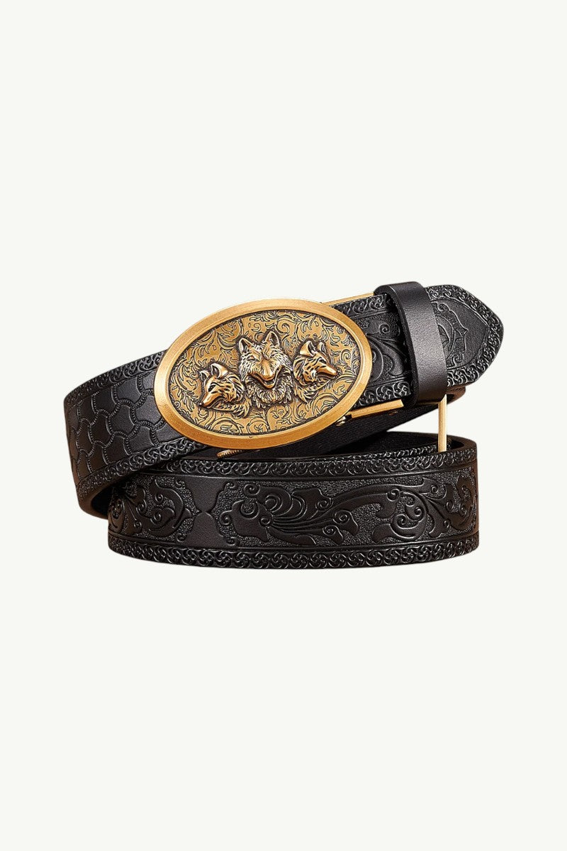 Dragon Automatic Leather Belt