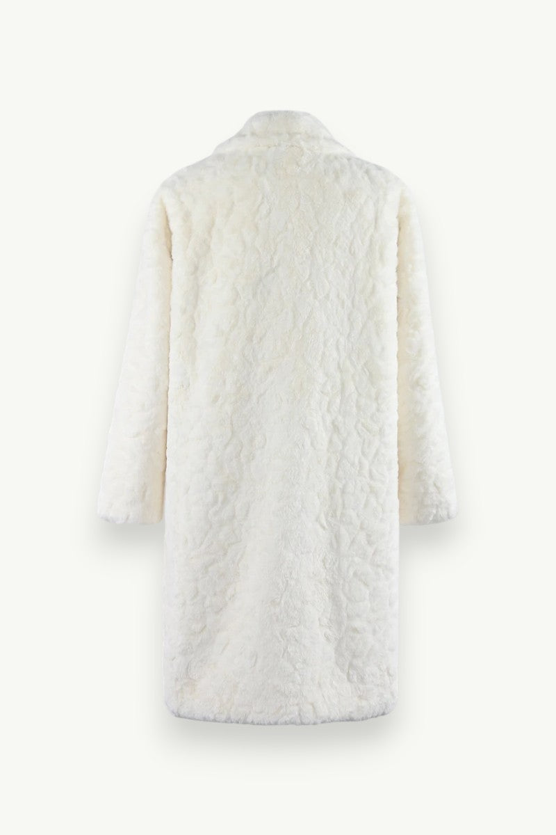 Punk Luxe Long Faux Fur Winter Coat