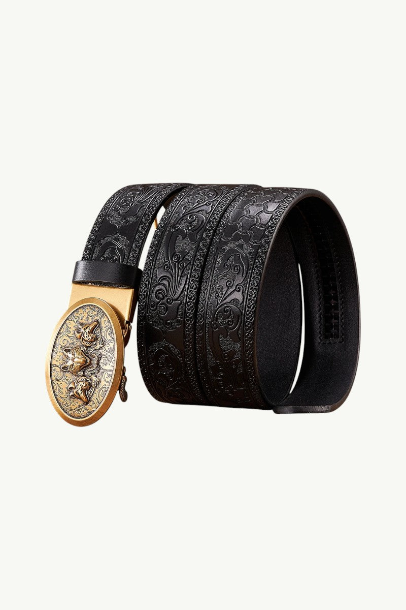 Dragon Automatic Leather Belt
