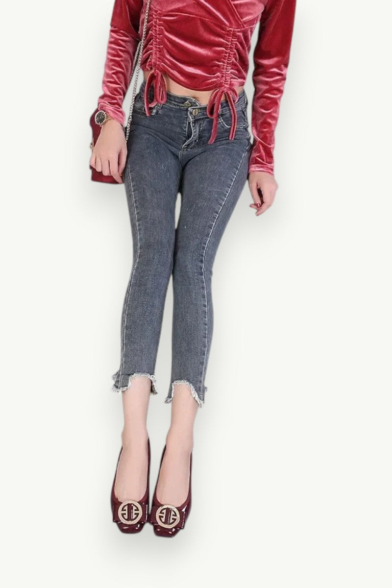 Golden Accent PU Leather Loafers