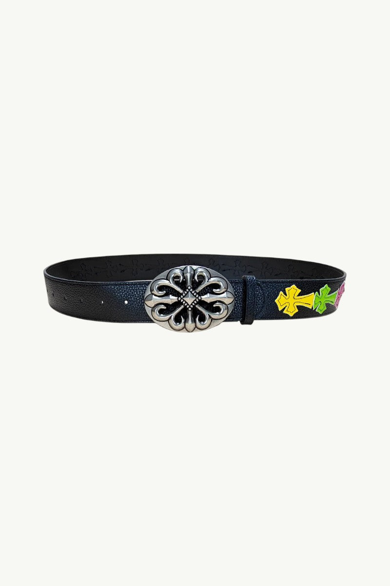 Colorful Cross Punk Waist Belt