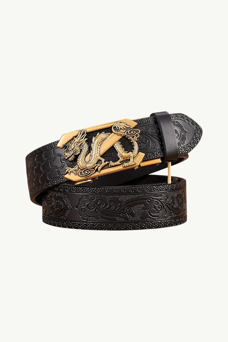 Dragon Automatic Leather Belt