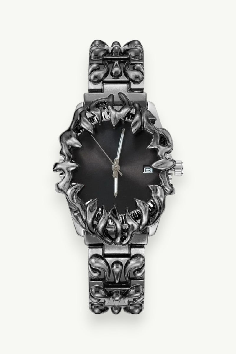 Y2K Claw-Style Retro Quartz Watch