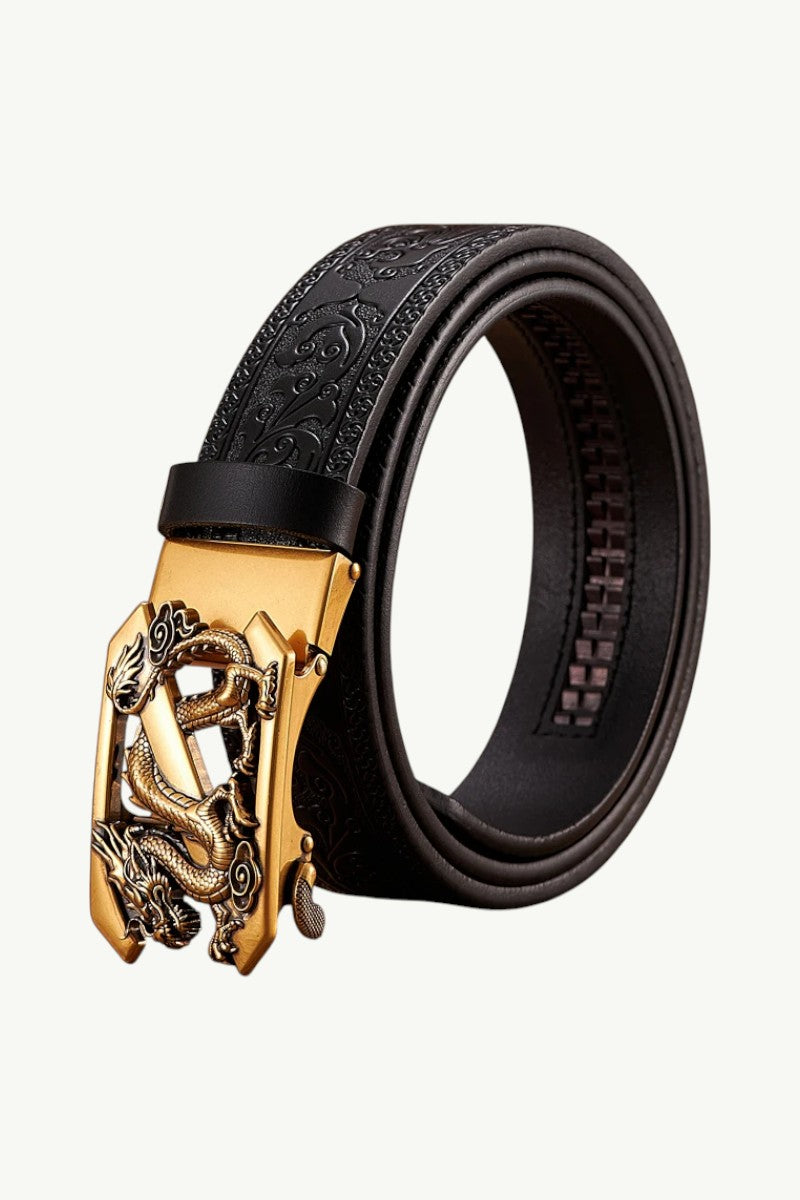 Dragon Automatic Leather Belt