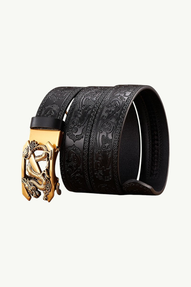 Dragon Automatic Leather Belt