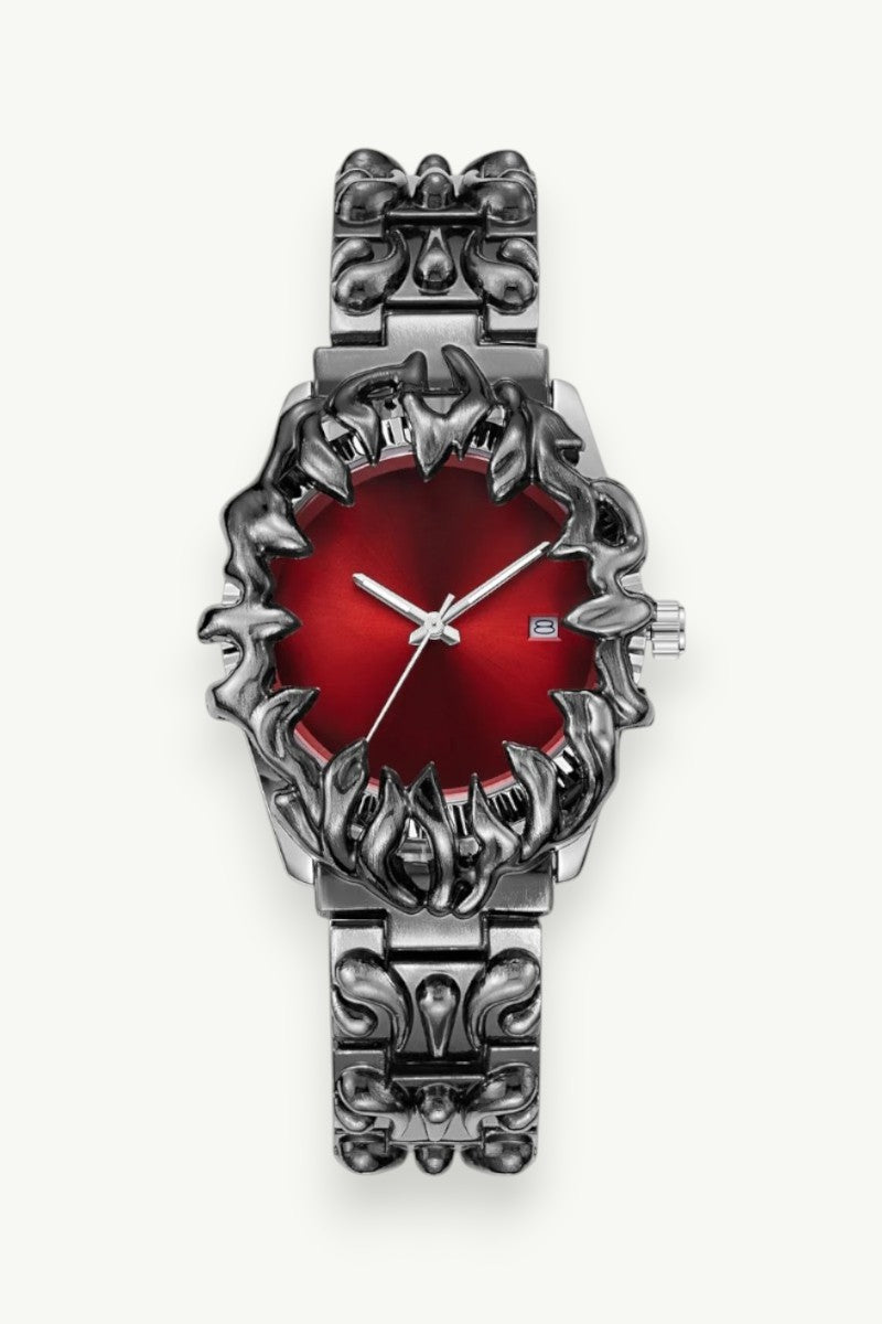 Y2K Claw-Style Retro Quartz Watch