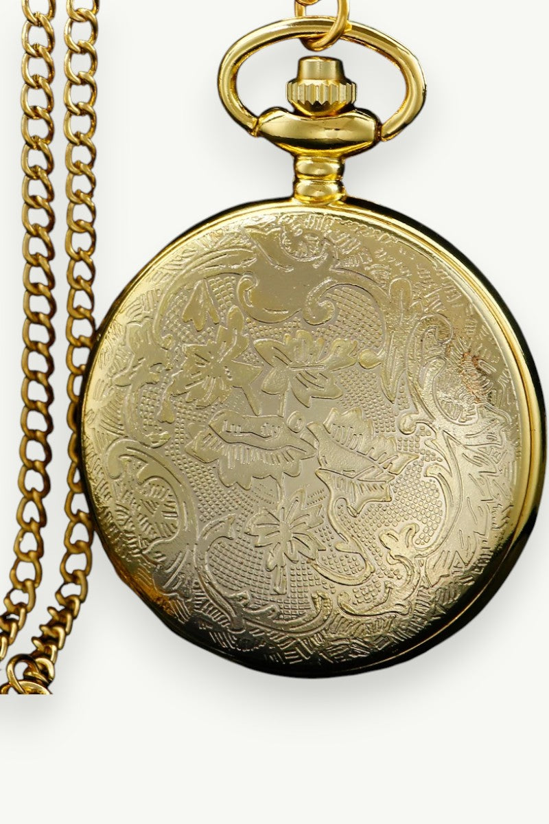 Antique Dragon Pendant Pocket Watch