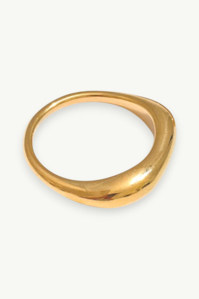 Gold Stainless Steel Ring