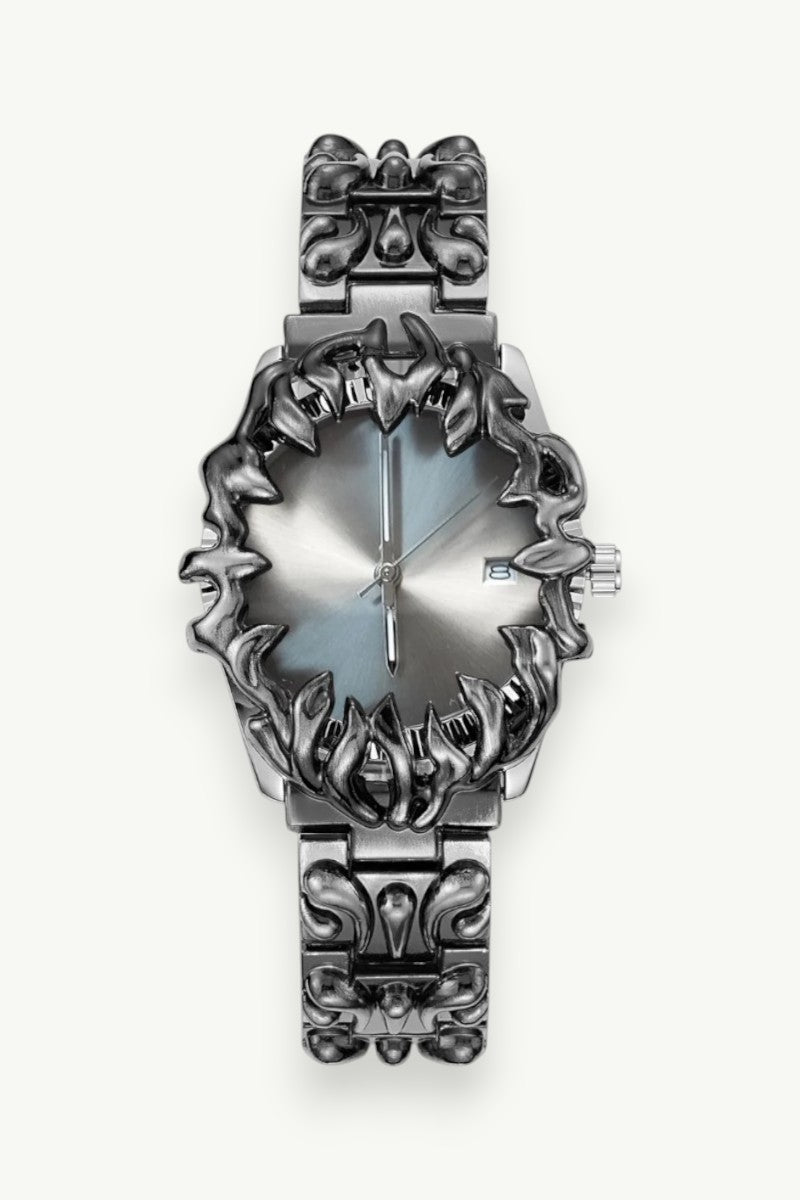 Y2K Claw-Style Retro Quartz Watch