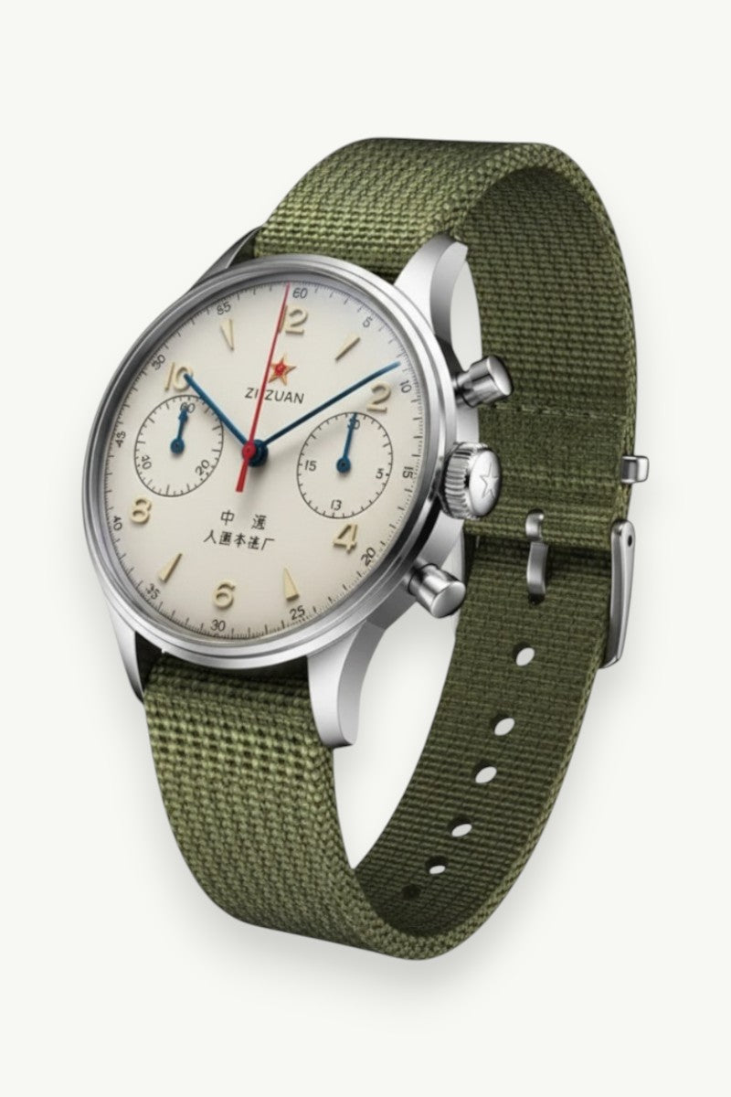 1963 Pilot Retro Chronograph Watch