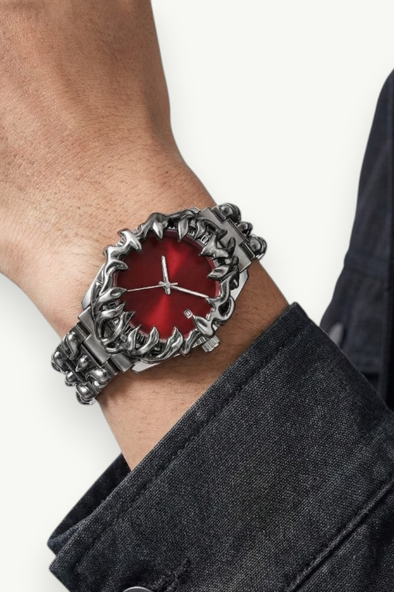 Y2K Claw-Style Retro Quartz Watch